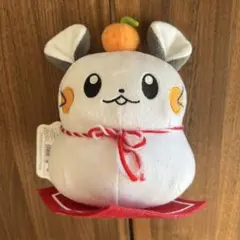 ポケモンセンター限定 お正月 デデンネ ぬいぐるみ 鏡餅 デデンネ鏡餅のぬいぐるみや年賀状など、ポケモンの2015年お正月