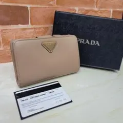 PRADA☆鑑定済☆サフィアーノ1ML225 CIPRIAコンパクト プラダ財布