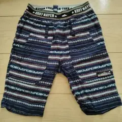 KRIFF MAYER ストライプ柄ハーフパンツ 130cm