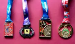 奈良マラソン完走メダル4個セット