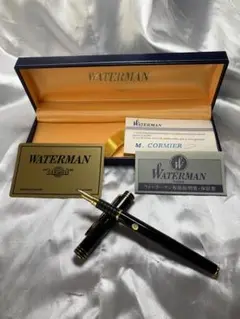 未使用 WATERMAN ウォーターマン 万年筆 Gentleman IDEAL WATERMAN ウォーターマン IDEAL 万年筆 筆記用具 文房具 ペン先