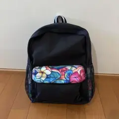 Colleen Wilcox フラップアートキャンバスリュック I/STY Colleen Wilcox フラップアートキャンバスリュック I/STYヴィ