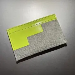 【新品】stairs COLORS カードケース イエローグリーン