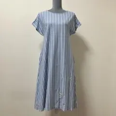 グラニフ　刺繍　シルクハット　鳥　ワンピース　夏　黒羽快斗　名探偵コナン