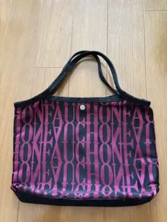 フォションバッグ ピンクと黒