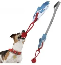 未使用★犬用おもちゃ ボール付き　散歩　愛犬用