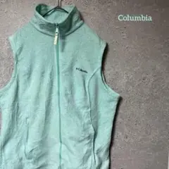 Columbia コロンビア ベスト ジレ フリース ワンポイント L