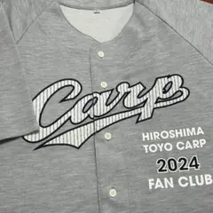 広島 東洋 カープ シャツ 半袖 ファンクラブ ユニフォーム 未使用 L サイズ