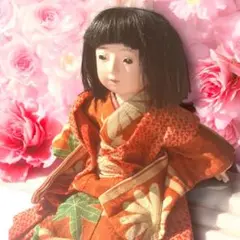 市松人形 竹内益次郎 上妻人形 大正時代 アンティークドール 日本人形 女の子 市松人形 竹内益次郎 吾妻人形 大正時代 アンティークドール