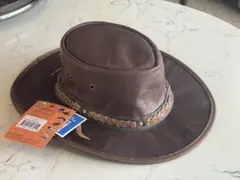 オーストラリア製Barmah Hat カンガルー革製