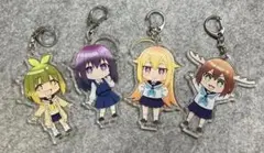 中古　しかのこのこのここしたんたん　かぴばらしょっぷ　アクリルキーホルダーセット