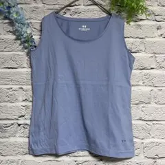 【超美品】マックレガー ラベンダーブルー タンクトップ ノースリーブ カットソー