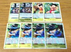 【まとめ売り】　三兄弟　サボ　エース　ルフィ　ワンピースカード　c ミラー