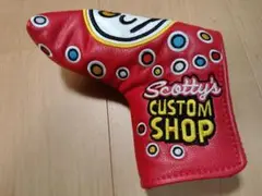 スコッティキャメロン ピン パターカバー レッド マジックテープ開封式