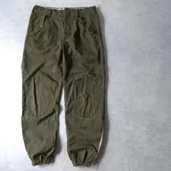 パラシュートパンツ　ミリタリー　イタリア軍？　Vintage　カーゴパンツ