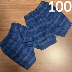 UNIQLO ディズニー 半ズボン ネイビー 100