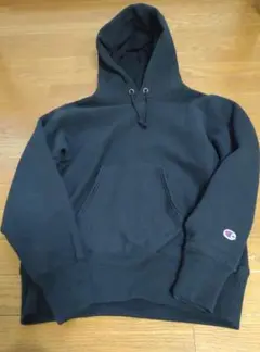 Champion Reverse Weave パーカー M ブラックチャンピオン