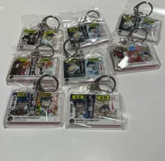 ブラックチャンネル サムネイル風 アクリルキーホルダー 被り有り 8個セット