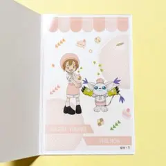 デジモン カフェ テイルモン 八神ヒカリ クリアカード アクリルカード ③
