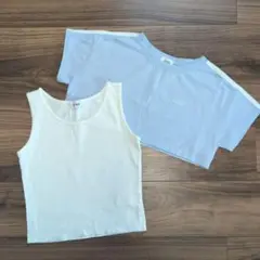 ラブトキシック★サイズＳ(140)★タンク＋短丈Tシャツセット★