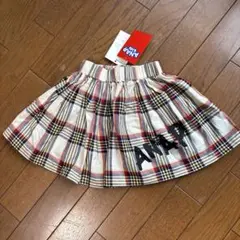 【新品】アナップキッズ　チェックスカート　100㎝