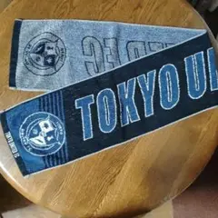 今日だけの価格！TOKYO UNITED FC 応援タオル ネイビー/グレー