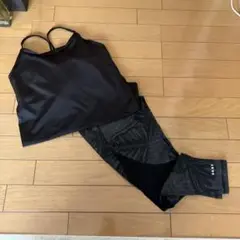 ダナキャランヨガパンツ&ラバウェアー上下セット
