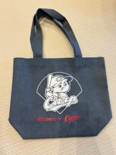 docomo x Carp デニムトートバッグ