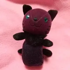 ANNA SUIグローブホルダー　ブラックねこ