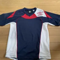 umbro 半袖サッカーウェア ネイビー/ホワイト/レッド150