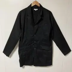 ◯ナイラス　ブラック チェスターコート