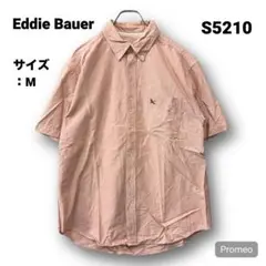【即購入OK】Eddie Bauer 半袖シャツ サイズM ピンク