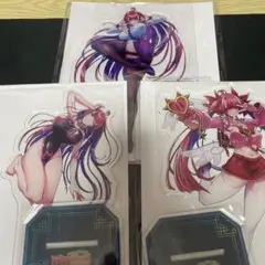 麻雀ファイトガール ミツモト・ダイア くじ A賞 アクスタ コンプセット