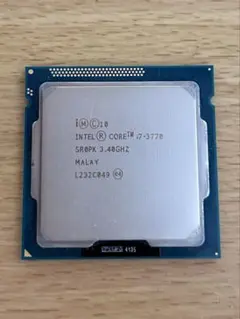 Intel Core i7-3770 CPU 3.40GHZ