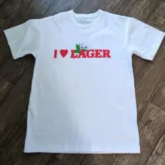 I ❤️ LAGER Tシャツ ホワイト