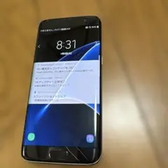 Galaxy S7 edge au 本体 画面にひびあり