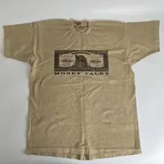 90s USA製 MONEY TALKS tシャツXL シングルステッチ