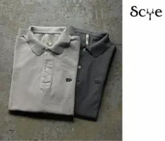 SCYE BASICS 23ss コットンピケポロシャツ