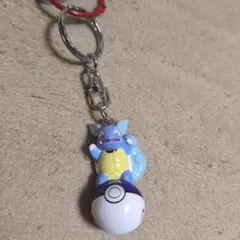 ポケモンキーホルダー　カメックス　鈴