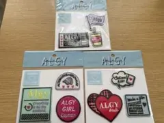 ⭐︎ALGY 刺繍ワッペン3セット⭐︎ 新品未使用