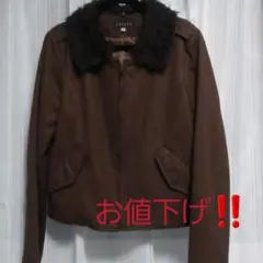 CROLLA ジャケット フェイクファー