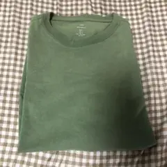 H&M 緑　Tシャツ