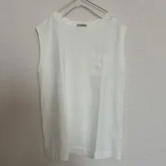 niko and. BASIC ノースリーブTシャツ ホワイト　カジュアル