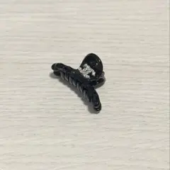 CHANEL CCロゴ ヘアクリップ 黒　ノベルティ