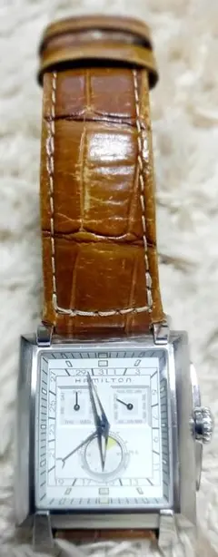 【希少 稼働品 電池交換済】Hamilton ハミルトン トレント クオーツ ハミルトン フライト2 6230 希少 レア クォーツ 電池交換済