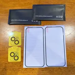 ⭐️ iPhone 15 ガラスフィルム カメラフィルム（2枚）スマホフィルム