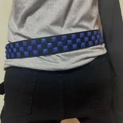 パープル チェッカーベルト