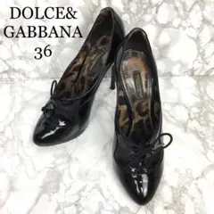 DOLCEu0026GABBANA ドルチェ&ガッバーナ パンプス エナメル 36