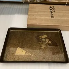時代物 輪島塗 船木千舟堂 重箱 二段 二個組 漆器 金彩 紅葉桜文様