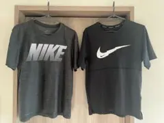 【2枚セット】NIKE DRI-FIT Tシャツ Sサイズ 黒